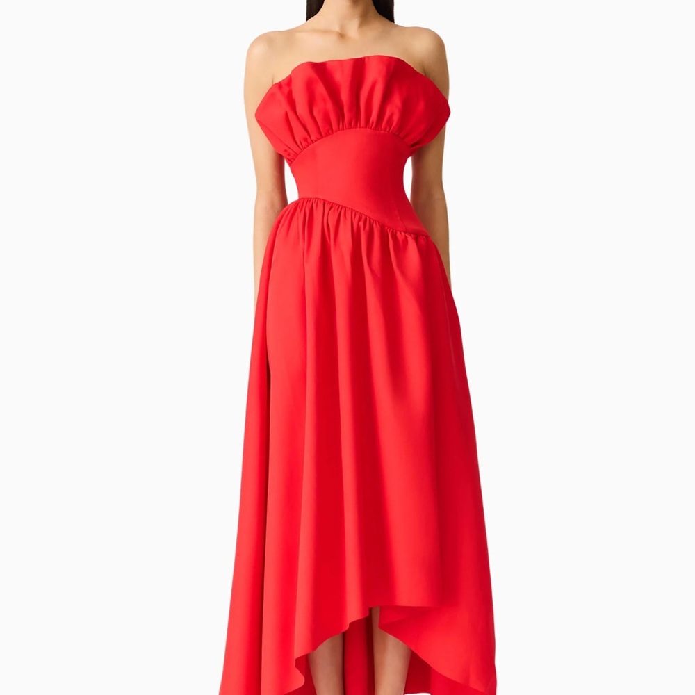 Elliatt Laurel Sleeveless Maxi Dress in Red